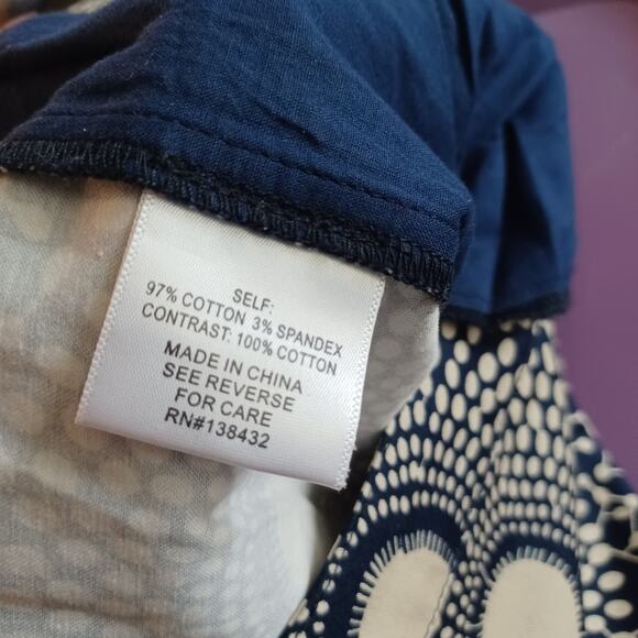 ModCloth Palazzo Pants  Wide Leg 2X Graphic Flower Print - Picture 3 of 4